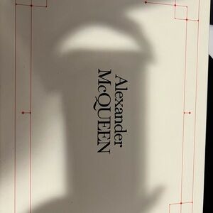 Alexander McQueen White and Black Sneakers